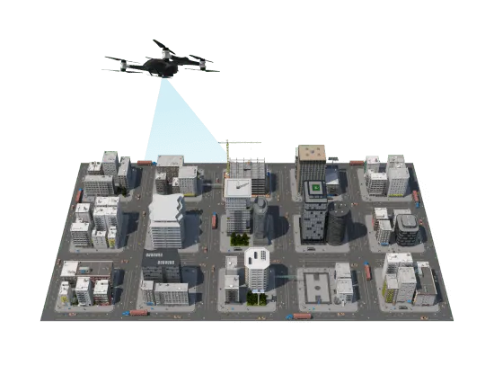 Imagem representando Mapeamento Aerofotogramétrico