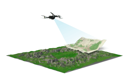 Imagem representando Mapeamento aerofotogramétrico
