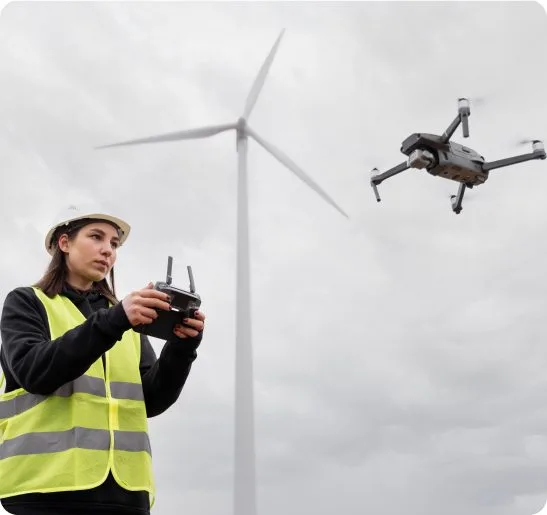 Equipe da Aero Engenharia analisando dados geoespaciais