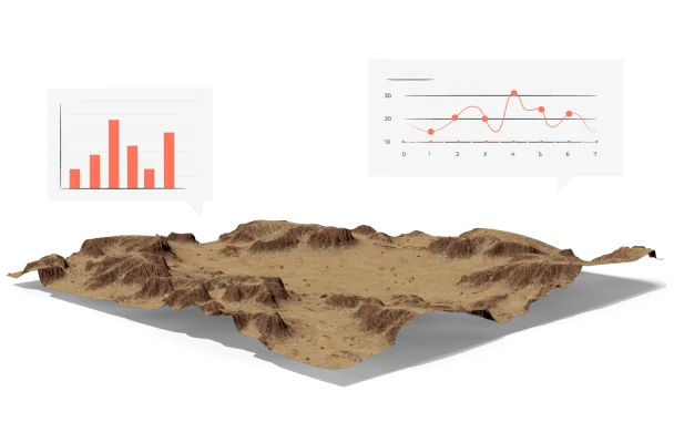 Ilustração do segmento Mineração