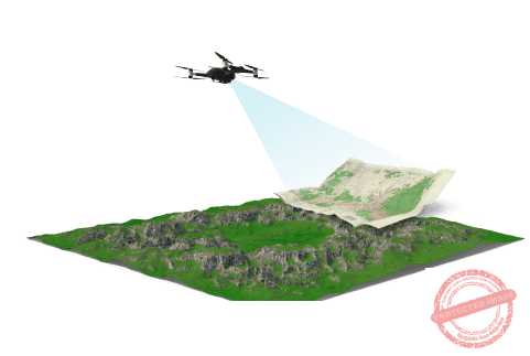 Imagem representando Mapeamento aerofotogramétrico