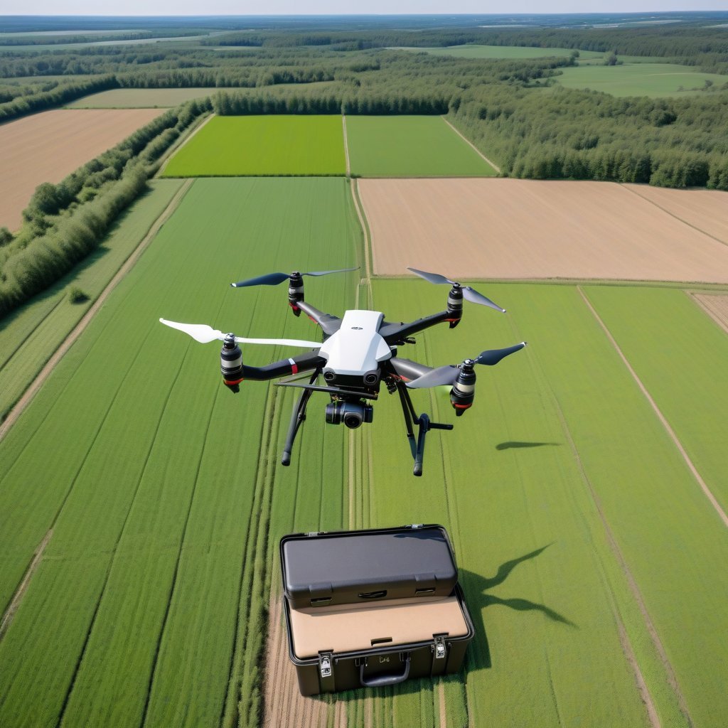 monitoramento ambiental com drones