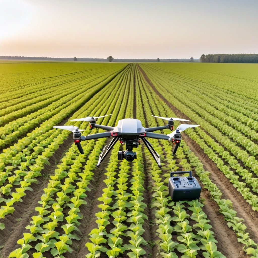 aplicações multiespectrais drones