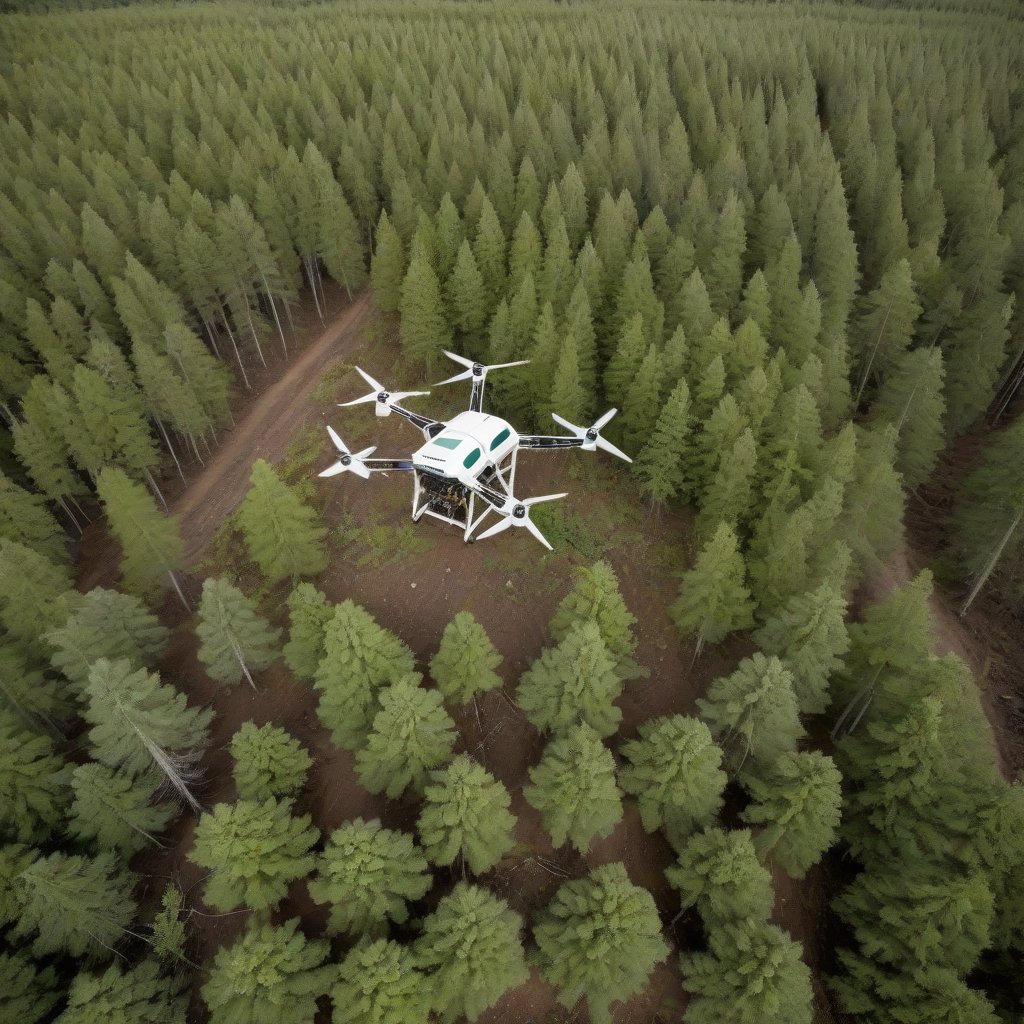 aplicações multiespectrais drones