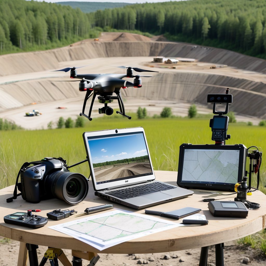 resultados levantamento drones