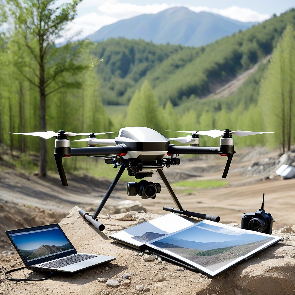 resultados levantamento drones