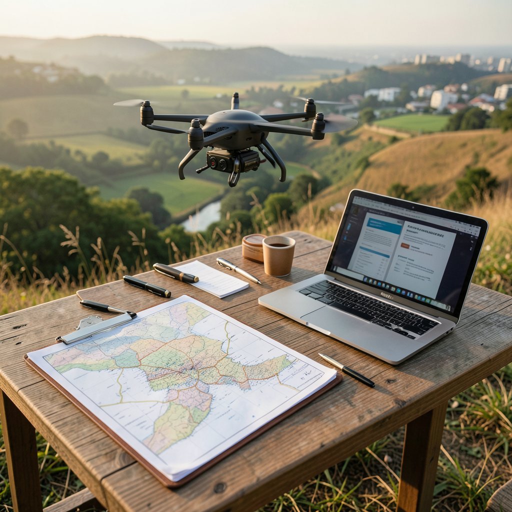 Drones vs Métodos Tradicionais: qual a melhor opção para atualizar cadastros?