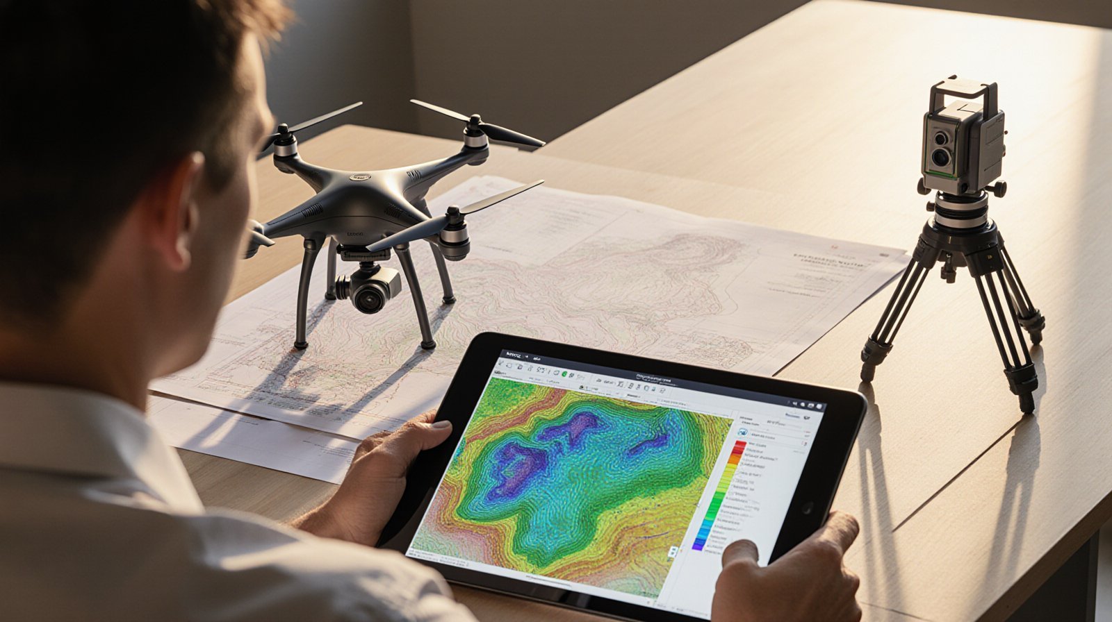 Modelo 3D com drone ou planta topográfica convencional: qual escolher?