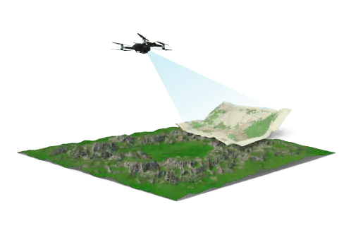 Imagem representando Mapeamento aerofotogramétrico